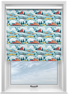 All Aboard, Multi - Twist&Fit Roller Blind